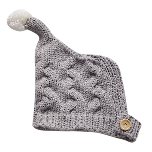 Coofit Bonnet Bébé Unisexe Respirant Adorable Bonnet Tricoté