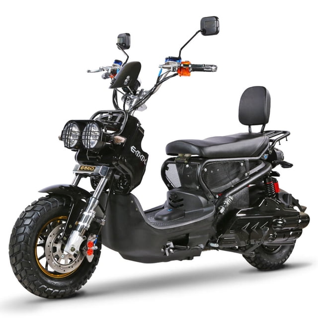 EMMO Monster eBike - Electric Moped Scooter - 84V - 75km Range - QS Motor - Black - Removable Battery