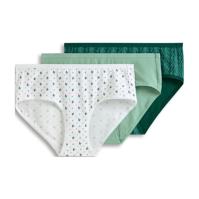 Jockey Culotte Hipster Extensible en Coton Biologique pour Femmes - Lot de 3
