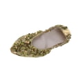 thumbnail image 1 of Chaussures de Danse du Ventre pour Femme Fille Antidérapantes Semelles Souples de Performance de Danse Chaussures de Performance S Or, 1 of 5