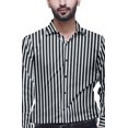 thumbnail image 4 of BESTMAN Long Sleeve Formal Shirt For Men Button Down Cotton Men Shirts, 4 of 5