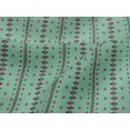 thumbnail image 4 of oneOone Viscose Jersey Fabric Diamond & Triangle Geometric Printed Fabric 1 Yard 60 Inches Wide, 4 of 4