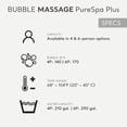 thumbnail image 3 of INTEX PureSpa Plus Spa Gonflable Portable et Plateau à Collations Amovible (Lot de 4), 3 of 10