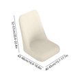 thumbnail image 3 of BRELIL Stretch Chair Cover, Soft Thick Fabric Pet Friendly Dining Chair Slipcover, Washable Protector For Kitchen Living Room Bedroom Home Daily Use, 3 of 6
