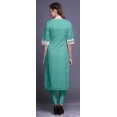 thumbnail image 4 of Bimba Robes Tuniques Droites pour Femmes Kurta d'Été Imprimée, 4 of 6
