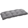 thumbnail image 1 of Pillow Perfect Coussin d'Amour en Osier Massif Gris Texturé pour Intérieur/extérieur, 1 of 1