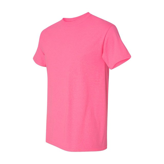 Gildan - Heavy Cotton T-Shirt - 5000 - Safety Pink - Size: 2XL