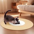 thumbnail image 3 of Rope Area Rug for Cats Synthetic Fibers Durable Washable Round Reversible Woven Tassel Soft Stylish Easy Clean Multiple Sizes for Home High Traffic Areas Cat Scratching, 3 of 4
