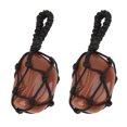 thumbnail image 2 of Stone Hanging Ornament, Widely Used Bring Calmness  Hanging Ornament  For Office For Car For Keychain Gold Dust, 2 of 8