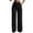 Black, variant on Nfurl Dress Pants for Women Business Casual Pleated Straight Leg Slacks Trousers High Waisted Work Office Slacks Pants with Pockets White,M