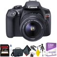 thumbnail image 3 of Canon EOS Rebel T6 DSLR Camera with 18-55mm and 75-300mm Lenses Kit Bundle057, 3 of 3