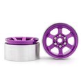 thumbnail image 4 of Labymos Aluminum Alloy Wheel Rim Beadlock 1.9in Wheel Rims Hub 4pcs Replacement for 1/10 TRX4, 4 of 6