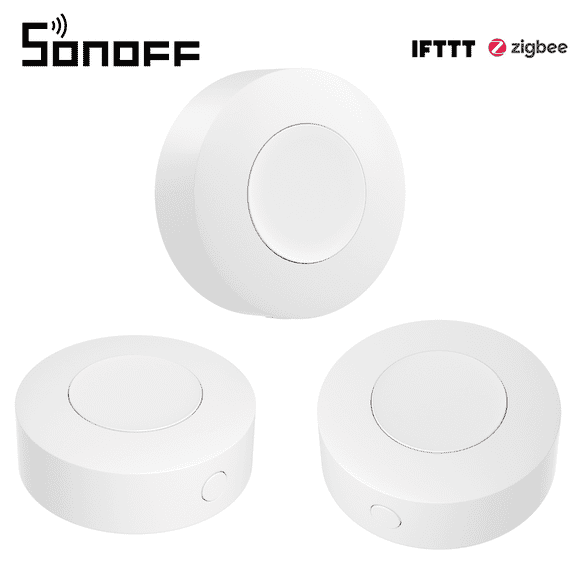 SONOFF Zigbee Smart Wireless Mini Switch, Requires Zigbee Hub, Zigbee Connection, Versatile Control Button for Smart Home Devices, Compatible with Alexa Google home, Works with IFTTT