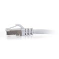 thumbnail image 3 of C2G 1ft Cat6 Snagless Shielded (STP)Ethernet Network Patch Cable - White - Patch cable - RJ-45 (M) to RJ-45 (M) - 1 ft - screened shielded twisted pair (SSTP) - CAT 6 - molded, snagless, stranded - white, 3 of 3