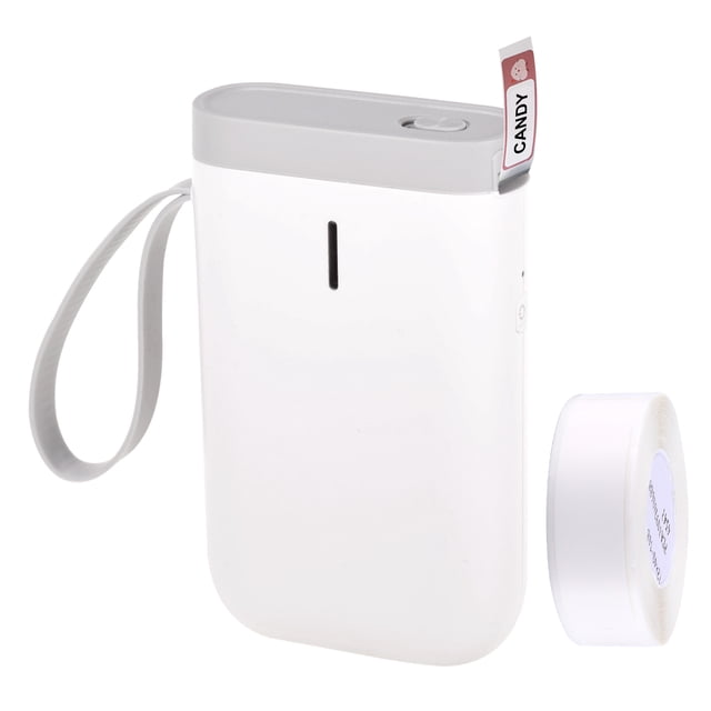 Label Maker Portable Thermal Label Printer Handheld Name Price Sticker Printer Pocket Size Bluetooth Wireless Connection with APP 1 Roll Thermal Paper Suitable for Home Office Supermarket Store