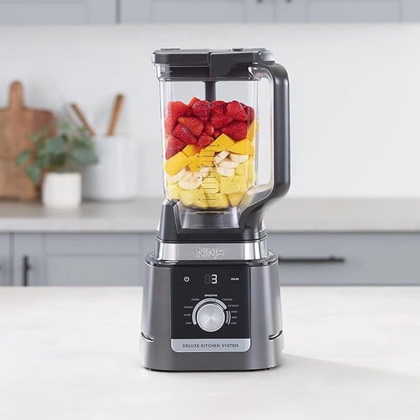 Open Box - Ninja Deluxe Kitchen System, 1600 W Auto-IQ Base, 88 Oz