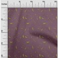 thumbnail image 2 of oneOone Viscose Chiffon Purple Fabric Line Drawing Leaf Sewing Craft Projects Fabric Prints By Yard 42 Inch Wide, 2 of 4
