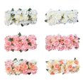 thumbnail image 4 of MesaSe Mariage Simulation Soie Tissu Eucalyptus Fleur Rangée Mariage T Étape Route Plomb Décoration Fleur Rangée, 4 of 11