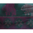 thumbnail image 4 of oneOone Georgette Viscose Fabric Floral & Elephant Block Decor Fabric Printed BTY 42 Inch Wide, 4 of 4