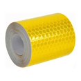 thumbnail image 1 of Car Reflective Tape Decoration Stickers Warning Safety Reflection Tape Film Auto Reflector Sticker, Gold, 1 of 2