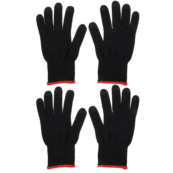2 Pairs Elastic Touch Screen Gloves Anti-sweat Mobile Game Controller Gloves