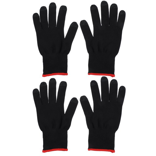 2 Pairs Elastic Touch Screen Gloves Anti-sweat Mobile Game Controller Gloves