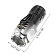 thumbnail image 3 of Lampe de Poche LED Portable à Pince à Bascule Mini Source Lumineuse Lampe 20W Puissance Batterie au Lithium Intégrée Résistance à l'Eau Grade IPX6 Métal Absorbable, 3 of 9