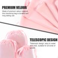 thumbnail image 3 of Shisuyan Petits Sachets en Velours Rose 6 Pcs 12x16 Po, 3 of 8
