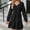 Black, variant on Gspmoly Summer Dress, Women'S New Color V-Neck Splicing Long-Sleeved Loose Dress A-Line Skirt Wedding Dresses for Women Prime Deals