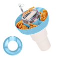 thumbnail image 2 of Bol à Collation pour Tasse, Anneau à Collation Réutilisable Compatible avec Gobelet de 40oz avec Poignée, Accessoires de Bouteille d'Eau Mignons, 2 of 9