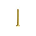 thumbnail image 3 of Unique Bargains Brass Hex Bolts, 5/16-18x2-1/2' 1 Pack Fully Thread Grade 4.8 Machine Screws, 3 of 4