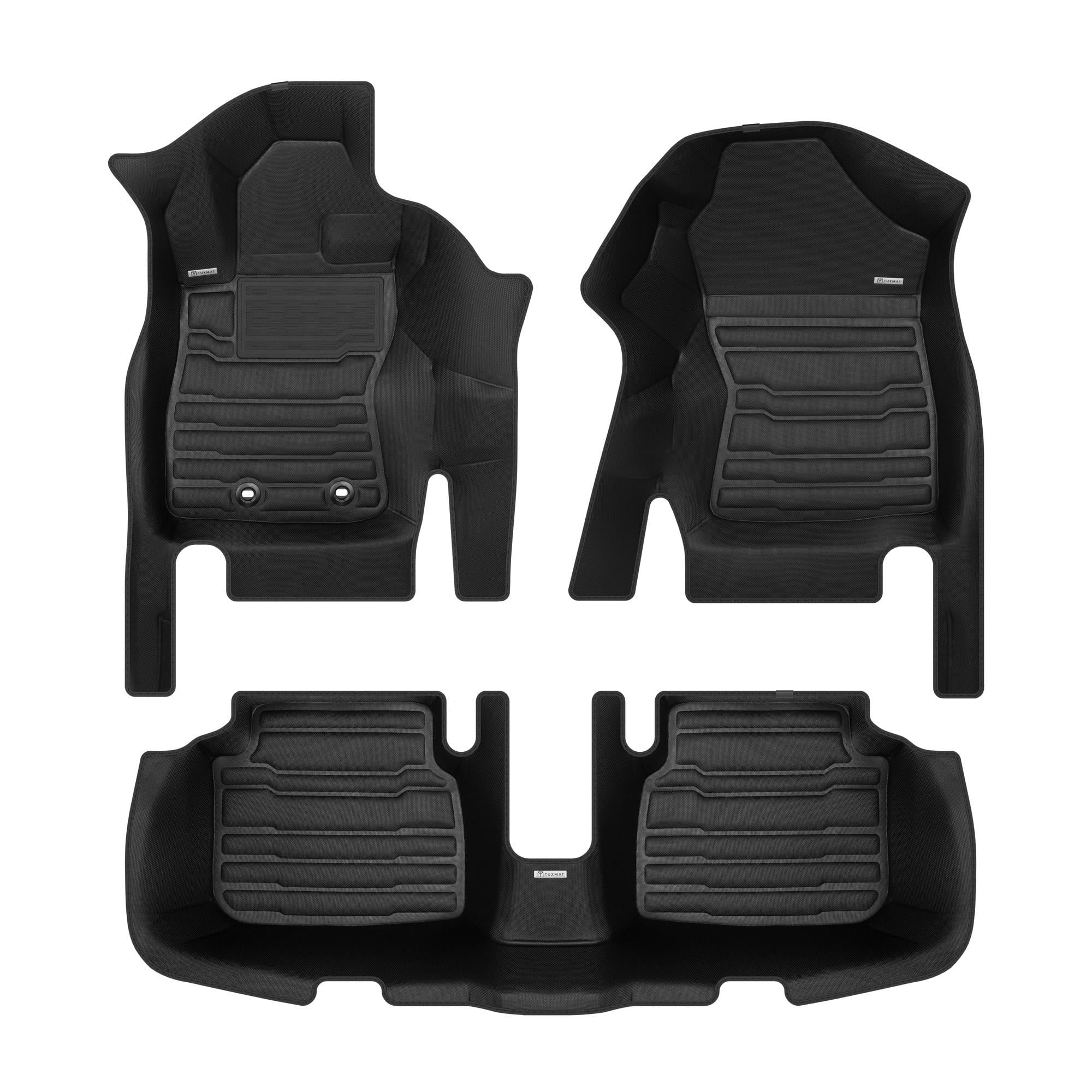 TuxMat - For Subaru Crosstrek Gas 2024-2026 Models - Custom Car Mats - Maximum Coverage, All Weather, Laser Measured - This Full Set Includes 1st and 2nd Rows