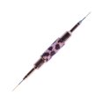 thumbnail image 1 of Stylo à Ongles Double Usage Fibre Poils Métal Corps Multifonctions pour Sculpter et UV Nail Art, 1 of 9