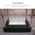 thumbnail image 4 of Newtons Cradle Pendulum 2Cm Luminous Ground Pendulum Newton Cradle Balance Ball for Desktop Decoration, 4 of 11