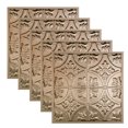thumbnail image 1 of Great Lakes Tin Jamestown Champagne 2ft x 2ft Lay In Ceiling Tiles (5 Pack), 1 of 6