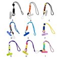 thumbnail image 3 of pitrice Mobile Phone Lanyard Adjustable Reusable Neck Hanging Rope with Hook Microfiber Safety Straps Accessory Picnic Running Type 2, 3 of 6