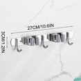 thumbnail image 3 of Floating Shelves for Wall Floating Rack Wall Mounted Bathroom Rack Wall Mounted Suspension Rack Metal Display Rack Wall Mounted Carbon Steel Material Shelves for Wall Storage, 3 of 9
