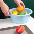 thumbnail image 4 of Thickened Washbasin Plastic Washbasin Washbasin Household Children's Bath Foot Washbasin Laundry Basin, 4 of 6