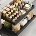 thumbnail image 4 of Pull Out Cabinet Organizer Expandable, Heavy Duty Slide Out Drawers, Adhesive Stick Slide Out Drawers, Adjustable Width Roll Out Shelf For Kitchen Pantry Organization, 4 of 5