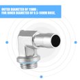 thumbnail image 3 of Adaptateur de Refroidissement à Eau, 2 pcs G1/4'' 90 Ordinateur Adaptateur de Refroidissement à Eau Ordinateur Refroidissement à Eau Fortement Recommandé, 3 of 11