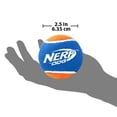 thumbnail image 4 of Nerf Dog Blaster Distance Tennis Balls, Blue & Orange, 2.5" 4-pack, 4 of 4