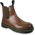 thumbnail image 1 of bravo! Men Waterproof Winter Boot MARK-2 Chelsea Boot Fur Lined with Double Gore Brown, 1 of 7