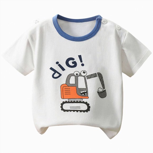 gdxvjhbj Boys Shirts Plain T Shirts for Boys Toddler Girls Dino Types of Dinosaurs Kids Retro Tshirt Kids Summer Tee Tops 3T 4T (Grey,3-4 Years)