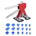 thumbnail image 3 of Automobile Dent Repair Kit with Red Puller and 18 Blue Suction Cups - Stainless Steel & Plastic Construction, Paint-Safe Hail Damage Removal Tool for Cars, Refrigerators, Motorcycles, Washing Machines, 3 of 6