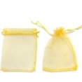 thumbnail image 3 of ORUYROP ® 100pcs Drawstring Organza Jewelry Candy Pouch Party Wedding Favor Gift Bags (7x9, Golden), 3 of 7