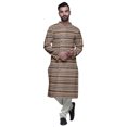 thumbnail image 4 of Atasi Kurta-Pyjama Long en Coton Imprimé pour Hommes, Kurta-Pyjama Décontracté de Designer, Vêtements, 4 of 5