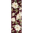 thumbnail image 1 of HomeRoots 352806 2 ft. 6 in. x 8 ft. Runner Wool Red Area Rug, 1 of 1