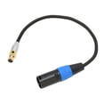 thumbnail image 1 of XLR Male To Mini XLR Female Cable, High Strength Noise Isolation OFC Conductor 3 Pin 3 Pin XLR Cables  For Camera For Recording Pen 0.3m/1.0ft, 1 of 8