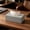 Grey, variant on Sentmoon Tissue Box Cover 1pcs Tissue Box Holders tissue storage box household or car office toilet paper storage box Multi purpose storage box Desktop Refillable Tissue Holders