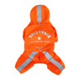 thumbnail image 1 of Dog Raincoat With Clear Hood Poncho Rain Jacket For Small Medium Dogs Nighttime Reflective Strip Pet Raincoat Hot Pink XXL, 1 of 3